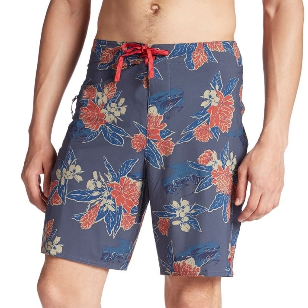 Patagonia Shorts Swim Trunks Wavefarer Boardshorts Dolomite Blue sz 30